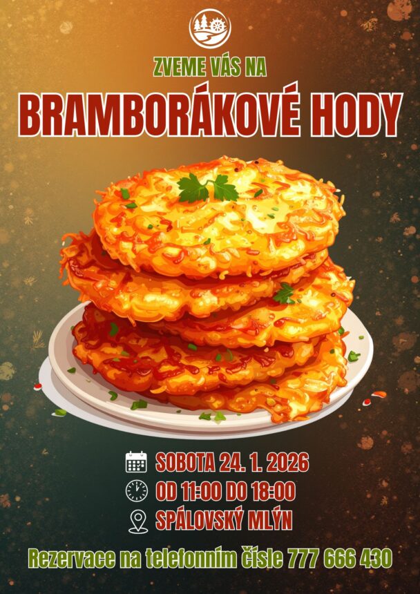 Bramborákové hody na Spálovském mlýně 🍽️🥔